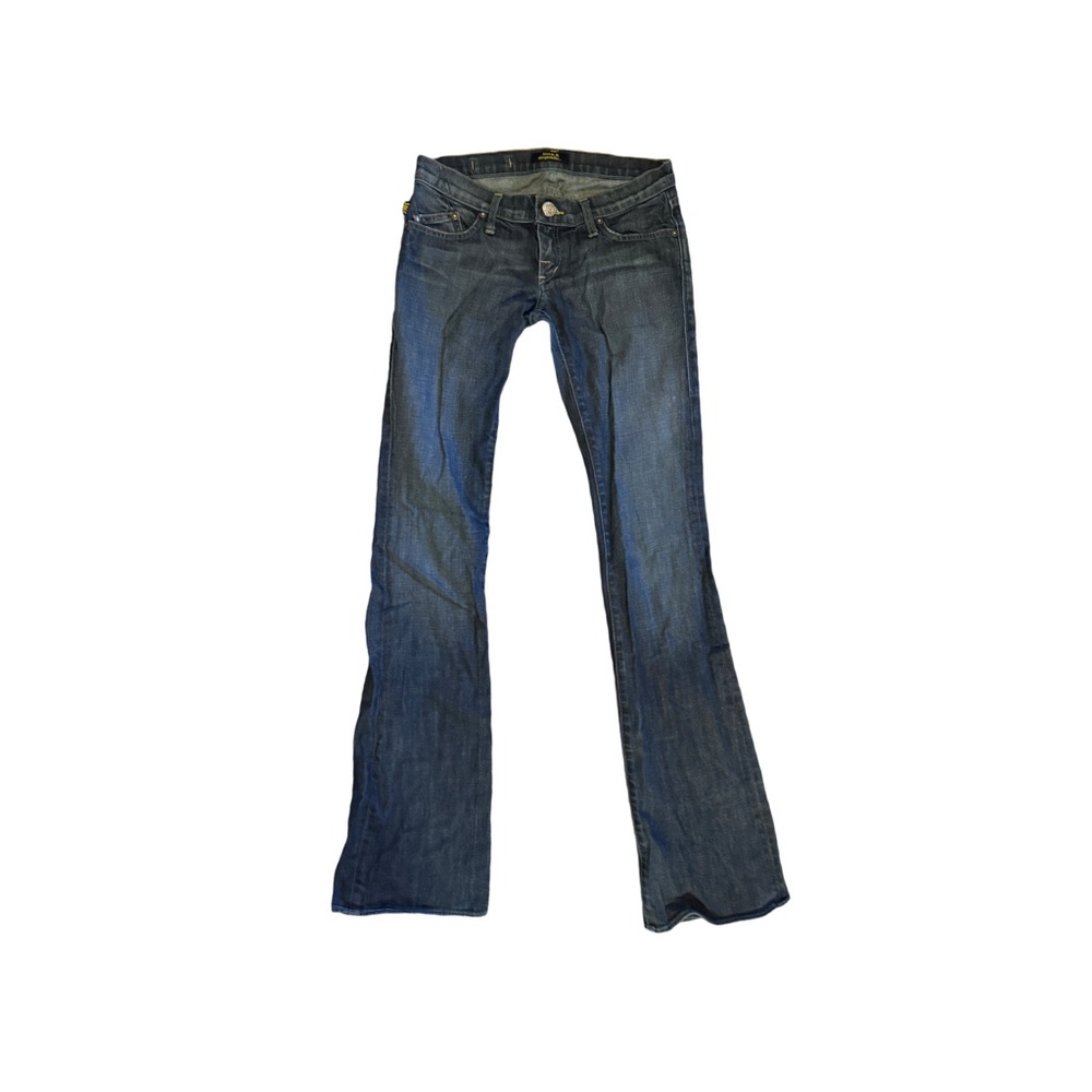 ROCK & REPUBLIC Blue Flare Wide Leg Jeans